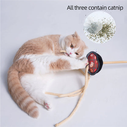 Gourmet Cat Teaser Toy - Set of 3