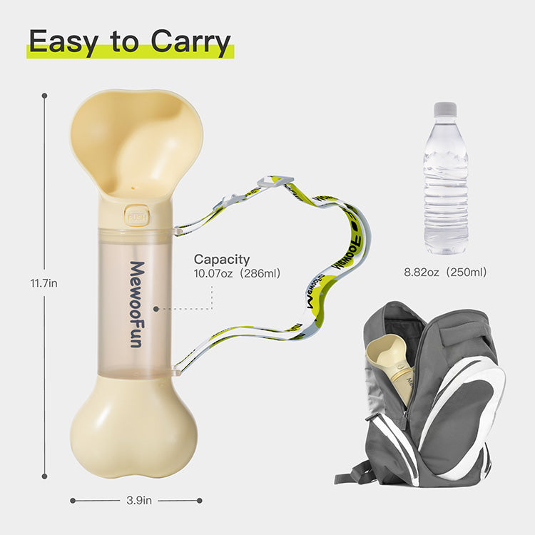 Bone-shape Outdoor Water Bottle 286ml