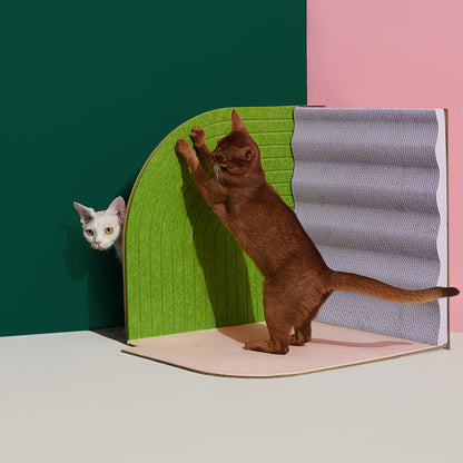 3³ Cat Scratcher in Lawn Green