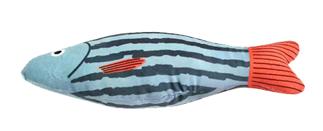 Fishy Fun Cat Toy - Sea Bass