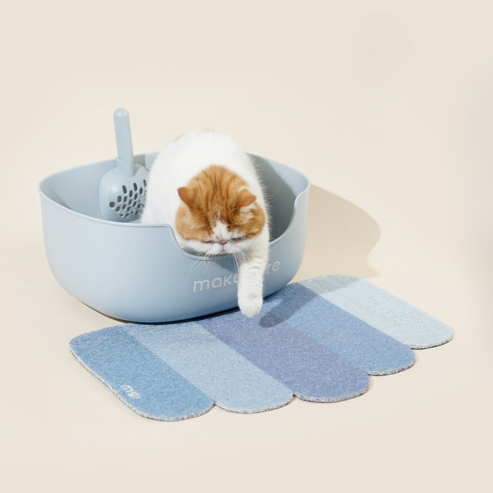 LITE Litter Box Mat in Purple-Blue