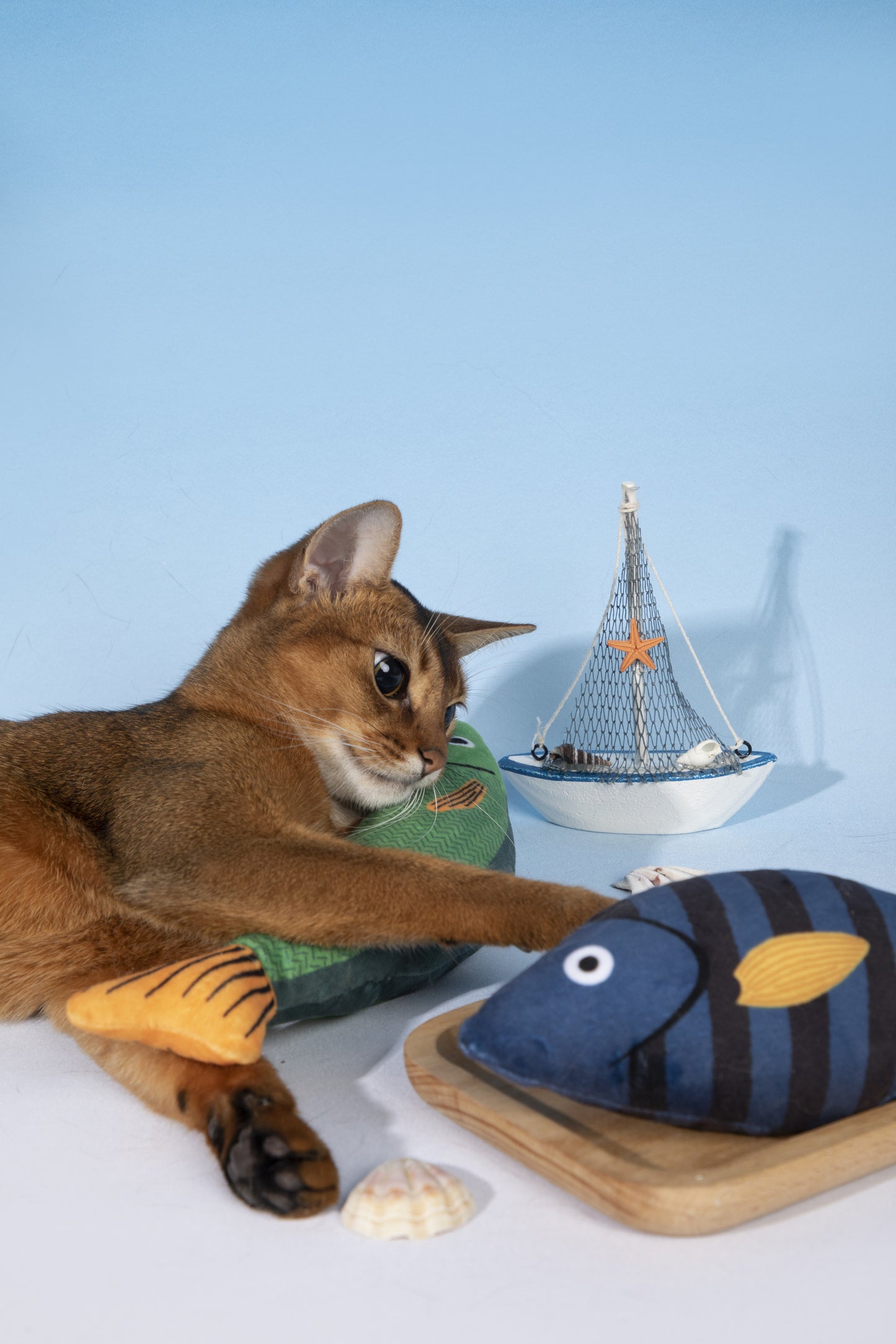 Fishy Fun Cat Toy - Blue Bream