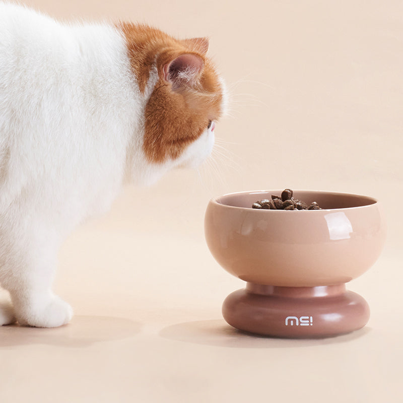 CALORIE Ceramic Food/water Bowl For Dogs & Cats